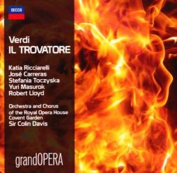 Il Trovatore (Carreras, Ricciarelli; Davis) di Verdi Giuseppe (1813-1901) - CD