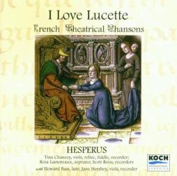 I Love Lucette (French Theatrical Chansons) di AA.VV. (Compositori) - LP