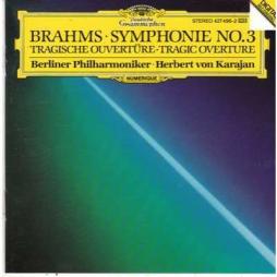 Sinfonia 3 (Karajan) di Brahms Johannes (1833-1897) - LP