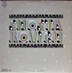 Sonata Per Violino Op. 134 (Kremer) di Shostakovich Dmitri (1906-1975) - CD