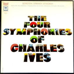4 Sinfonie (Bernstein, Stokowski, Ormandy) di Ives Charles (1874-1954) - CD