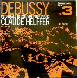Integrale Dell'opera Pianistica Vol. 3 (Gli Studi) (Helffer/Austbo) di Debussy Claude (1862-1918) - LP