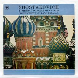 Sinfonia 10 (Mitropoulos) di Shostakovich Dmitri (1906-1975) - CD