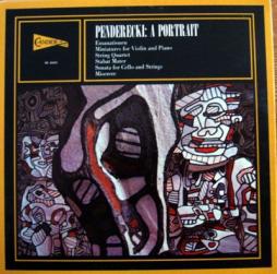 Penderecki: A Portrait (Emanationen, Miniatures For Violin And Piano, String Quartet, Stabat Mater, Sonata For Cello And Strings, Miserere) di Penderecki Krzysztof (1933-2020) - CD