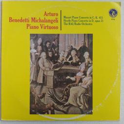 Concerto Per Pianoforte KV 415 (Michelangeli) di Mozart W. A. (1756-1791) - LP