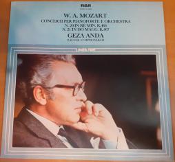 Concerti Per Pianoforte 20 KV 466 - 21 KV 467 (Anda) di Mozart W. A. (1756-1791) - CD