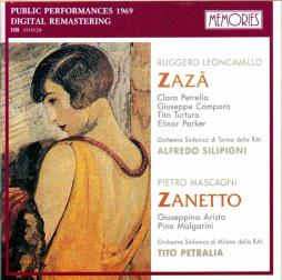 Zazà (Petrella, Campora; 1969) di Leoncavallo Ruggero (1857-1919) - CD