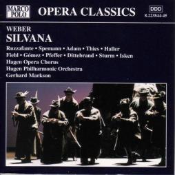 Silvana (Markson) di Weber Carl Maria Von (1786-1826) - CD