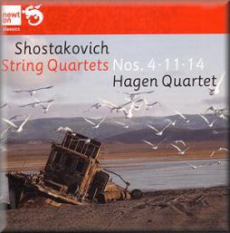 Quartetti Per Archi 4, 11, 14 (Hagen Quartet) di Shostakovich Dmitri (1906-1975) - CD