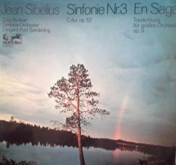 Sinfonia 3 - En Saga (Sanderling) di Sibelius Jean (1865-1957) - LP