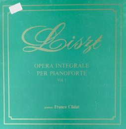 Opera Integrale Per Pianoforte Vol. 1 (Clidat) di Liszt Franz (1811-1886) - CD
