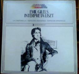 Emil Gilels Interpreta Liszt di Liszt Franz (1811-1886) - LP