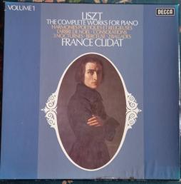 The Complete Works For Piano Volume 1 (Clidat) di Liszt Franz (1811-1886) - LP