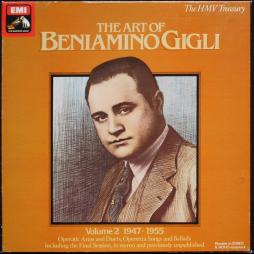 The Art Of Volume 2 (1947 - 1955) di Gigli Beniamino (1890 - 1957) - LP