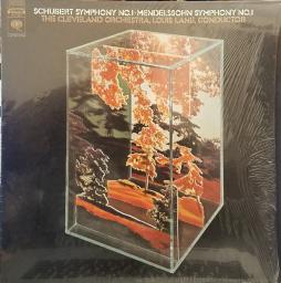 Schubert: Sinfonia N. 1/ Mendelssohn: Sinfonia N. 1 di Schubert Franz (1797-1828) - LP