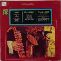 Quintette En Forme De Choros / Bachianas Brasilieras N. 6 di Villa-Lobos Heitor (1887-1959) - LP