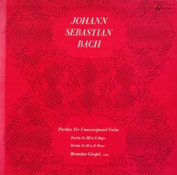 Partite Per Violino Solo di Bach Johann Sebastian (1685-1750) - LP
