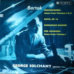 Recital Of Bartòk Piano Music (Solchany) di Bartok Bela (1881-1945) - LP