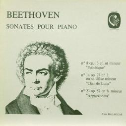Sonate Per Pianoforte (Balageas) di Beethoven Ludwig Van (1770-1827) - CD