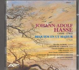 Requiem In DO Maggiore di Hasse Johann Adolf (1699 - 1783) - CD