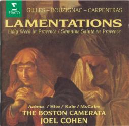 Lamentations di Gilles Jean (1668 - 1705) - CD