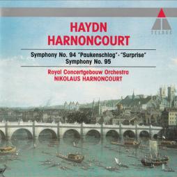 Sinfonie N. 94 "Surprise" & 95 (Harnoncourt) di Haydn Franz Joseph (1732-1809) - CD