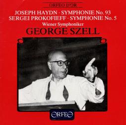 Haydn: Sinfonia N. 93/ Prokofieff: Sinfonia N. 5 (Szell) di Haydn Franz Joseph (1732-1809) - CD