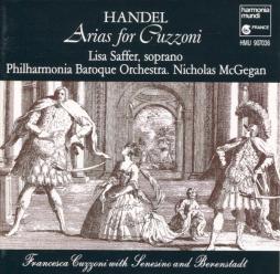 Arias For Cuzzoni di Handel George Frideric (1685-1759) - CD