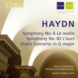 Sinfonie N. 6 & 82/ Violin Concerto In  G Major di Haydn Franz Joseph (1732-1809) - CD