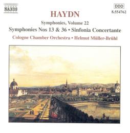 Sinfonie_N._13_&_36/_Sinfonia_Concertante_(Muller-Bruhl)-Haydn_Franz_Joseph_(1732-1809)