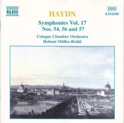 Sinfonie N. 54, 56 & 57 (Muller-Bruhl) di Haydn Franz Joseph (1732-1809) - CD