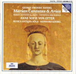 Marian Cantatas & Arias (Von Otter) di Handel George Frideric (1685-1759) - CD