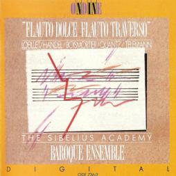Flauto Dolce + Flauto Traverso di Handel George Frideric (1685-1759) - CD