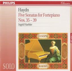 Cinque Sonate Per Fortepiano (Haebler) di Haydn Franz Joseph (1732-1809) - CD