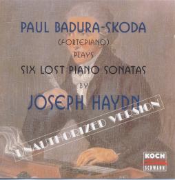 Six Lost Piano Sonatas (Badura-Skoda) di Haydn Franz Joseph (1732-1809) - CD