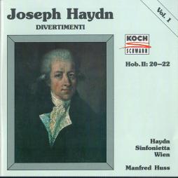 Divertimenti Vol. 1 di Haydn Franz Joseph (1732-1809) - CD