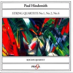 String Quartets N. 1, 2 & 6 di Hindemith Paul (1895-1963) - CD