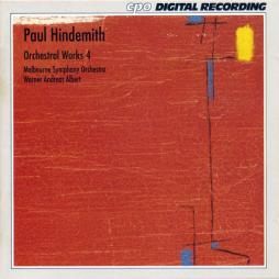 Orchestral Works 4 (Albert) di Hindemith Paul (1895-1963) - CD