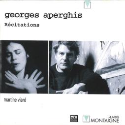 Récitations di Aperghis Georges (1945) - CD