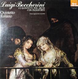 12 Quintetti Per Archi E Pianoforte di Boccherini Luigi (1743-1805) - CD