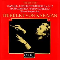 Concerto Grosso Op. 6 - Sinfonia 4 (Tchaikovsky) (dir. Karajan) di Handel George Frideric (1685-1759) - CD
