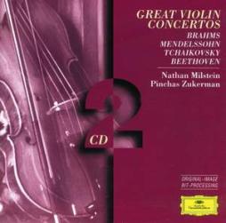 Grandi Concerti Per Violino (viol. Milstein, Zukerman) di AA.VV. (Compositori) - CD