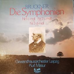 Sinfonie 1-3 (Masur) di Bruckner Anton (1824-1896) - CD