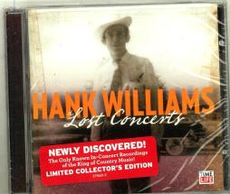 The Lost Concerts di Hank Williams - CD The Lost Concerts di Hank Williams - CD
