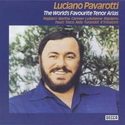 The World's Favourite Tenor Arias (Pagliacci, Martha, Carmen, La Boheme, Rigoletto, Faust, Tosca, Aida, Turandot, Il Trovatore) di Luciano Pavarotti (1935-2007) - LP The World's Favourite Tenor Arias (Pagliacci, Martha, Carmen, La Boheme, Rigoletto, Faust, Tosca, Aida, Turandot, Il Trovatore) di Luciano Pavarotti (1935-2007) - LP