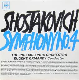 Sinfonia 4 (Omandy) di Shostakovich Dmitri (1906-1975) - CD