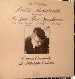 Sinfonie 13-15 (Ormandy) In Memoriam Dmitri Shostakovich di Shostakovich Dmitri (1906-1975) - LP