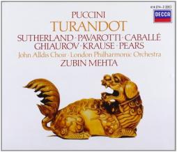 Turandot (Mehta; Sutherland, Pavarotti) di Puccini Giacomo (1858-1924) - CD Turandot (Mehta; Sutherland, Pavarotti) di Puccini Giacomo (1858-1924) - CD