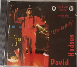 Live In Italy di David Hudson - CD