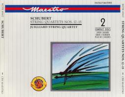 String Quartets N. 12-15 2 Cd di Schubert Franz (1797-1828)